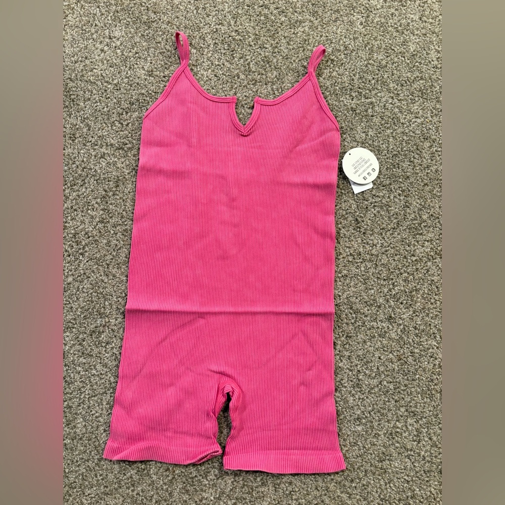NWT Lot of 2 FCT Ribbed Cami Romper | Size: Various